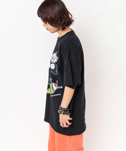 RNA(アールエヌエー)の「M2679 アイスモンスタープリントTEE(Tシャツ/カットソー・レディース・ブラック/アッシュグレー/ホワイト・MEDIUM)」の9枚目の写真