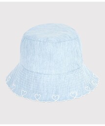 PETIT BATEAU | ハート刺繍クロシェ(ハット)