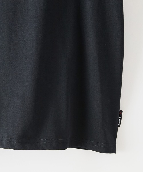 SAVIER(サビアー)の「【SAVIER/サビアー】×【ZERO STAIN/ゼロステイン】コラボ NY ロゴ刺繍 半袖 Tシャツ/ NY Logo(Tシャツ/カットソー・メンズ・オフホワイト/ブラック/ホワイト・MEDIUM/LARGE)」の9枚目の写真