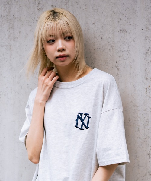 SAVIER(サビアー)の「【SAVIER/サビアー】×【ZERO STAIN/ゼロステイン】コラボ NY ロゴ刺繍 半袖 Tシャツ/ NY Logo(Tシャツ/カットソー・メンズ・オフホワイト/ブラック/ホワイト・MEDIUM/LARGE)」の11枚目の写真