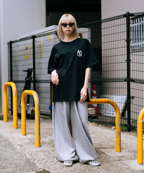 SAVIER(サビアー)の「【SAVIER/サビアー】×【ZERO STAIN/ゼロステイン】コラボ NY ロゴ刺繍 半袖 Tシャツ/ NY Logo(Tシャツ/カットソー・メンズ・オフホワイト/ブラック/ホワイト・MEDIUM/LARGE)」の12枚目の写真