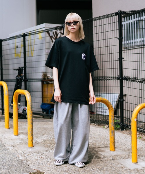 SAVIER(サビアー)の「【SAVIER/サビアー】×【ZERO STAIN/ゼロステイン】コラボ NY ロゴ刺繍 半袖 Tシャツ/ NY Logo(Tシャツ/カットソー・メンズ・オフホワイト/ブラック/ホワイト・MEDIUM/LARGE)」の15枚目の写真