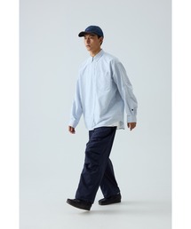 Liberaturs（リベレーター）の「オックスストライプ オーバーサイズ ボタンダウンシャツ / Oxford Stripe Oversized Button Down Shirt（シャツ/ブラウス）」