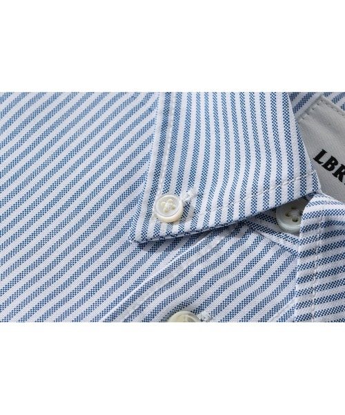 Liberaturs(リベレーター)の「オックスストライプ オーバーサイズ ボタンダウンシャツ / Oxford Stripe Oversized Button Down Shirt(シャツ/ブラウス・メンズ・サックスブルー・SMALL)」の9枚目の写真