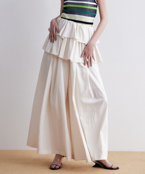 セール】Multiway Skirt Volume Pants/マルチウェイスカートボリューム