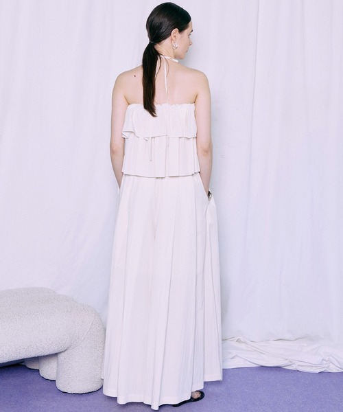 MAISON SPECIAL(メゾンスペシャル)の「Multiway Skirt Volume Pants/マルチウェイスカートボリュームパンツ(その他パンツ・レディース・コーラルピンク/ホワイト/ブラック・38/36)」の14枚目の写真