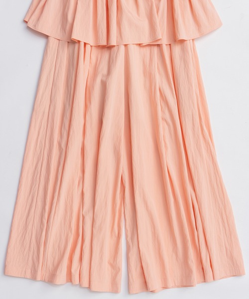 MAISON SPECIAL(メゾンスペシャル)の「Multiway Skirt Volume Pants/マルチウェイスカートボリュームパンツ(その他パンツ・レディース・コーラルピンク/ホワイト/ブラック・38/36)」の22枚目の写真