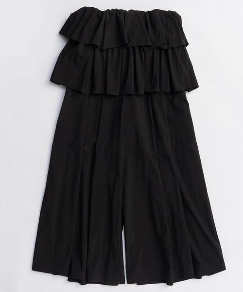 MAISON SPECIAL(メゾンスペシャル)の「Multiway Skirt Volume Pants/マルチウェイスカートボリュームパンツ(その他パンツ・レディース・コーラルピンク/ホワイト/ブラック・38/36)」の18枚目の写真
