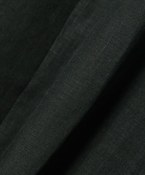 Demi-Luxe BEAMS（デミルクス ビームス）の「TICCA / リネン フレンチスリーブ バルーン ワンピース（ワンピース・レディース・グリーン系その他5/ネイビー・ONE SIZE）」の13枚目の写真