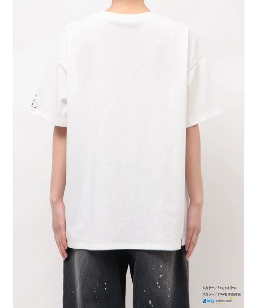 CALNAMUR（カルナムール）の「【新世紀エヴァンゲリオンコラボ】群予告Tシャツ（Tシャツ/カットソー・レディース・ブルー/ホワイト・X-LARGE/FREE）」の12枚目の写真