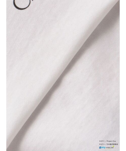 CALNAMUR（カルナムール）の「【新世紀エヴァンゲリオンコラボ】群予告Tシャツ（Tシャツ/カットソー・レディース・ブルー/ホワイト・X-LARGE/FREE）」の8枚目の写真