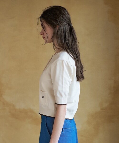DRESSTERIOR(ドレステリア)の「【UVカット/ウォッシャブル】クールタッチ ニットカーディガン(カーディガン/ボレロ・レディース・ブラック系4/ネイビー系4/ブラウン系その他5/ホワイト系7・40/38/36/34)」の14枚目の写真