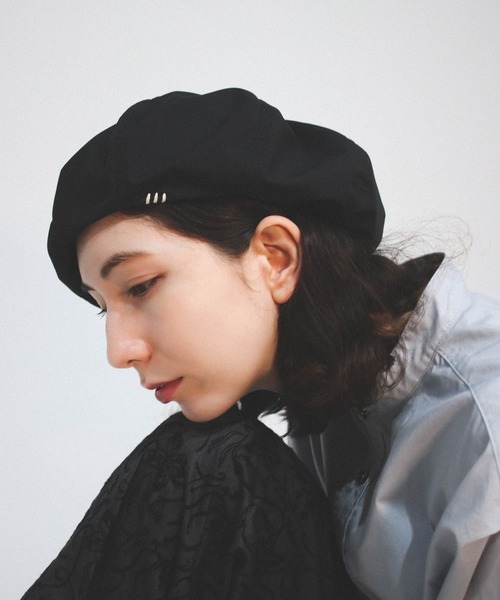 HUNTISM(ハンティズム)の「8Panel Beret(ハンチング/ベレー帽・メンズ・ブラック/ベージュ/グレー・ONE SIZE)」の1枚目の写真