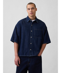 GAP(�M���b�v)�̃f�j�� �I�[�o�[�T�C�Y �X�g���[�g�w���V���c(�V���c/�u���E�X)