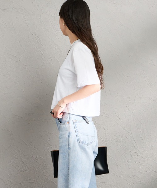 HANES（ヘインズ）の「[HANES×DODO JEAN] 3P リバーシブル パックTシャツ（Tシャツ/カットソー・レディース・ブラック/ホワイト・S）」の17枚目の写真