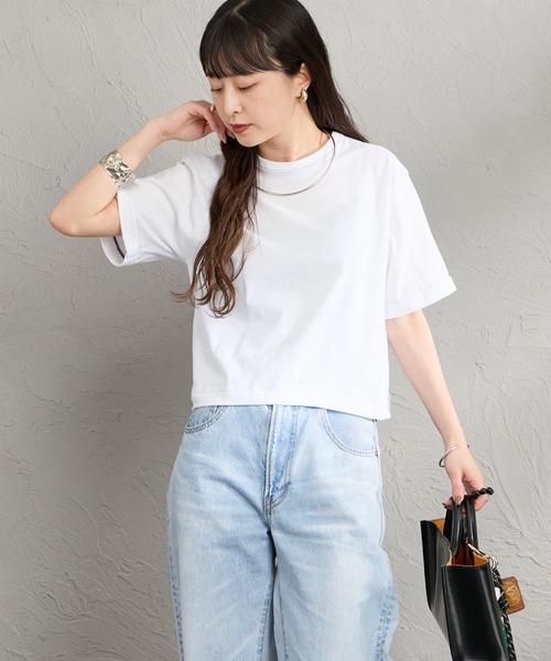 HANES（ヘインズ）の「[HANES×DODO JEAN] 3P リバーシブル パックTシャツ（Tシャツ/カットソー・レディース・ブラック/ホワイト・S）」の6枚目の写真