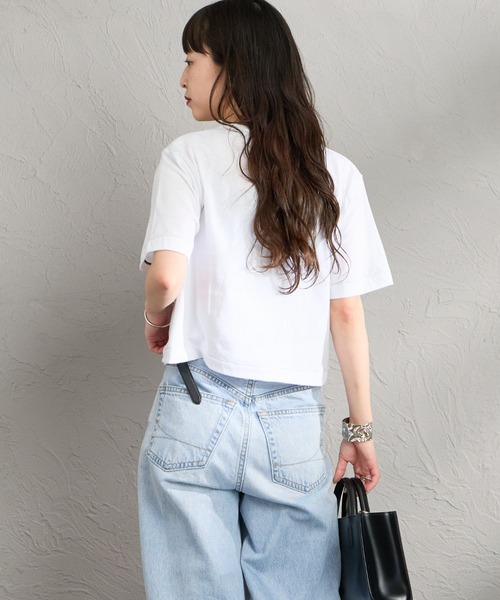 HANES（ヘインズ）の「[HANES×DODO JEAN] 3P リバーシブル パックTシャツ（Tシャツ/カットソー・レディース・ブラック/ホワイト・S）」の8枚目の写真