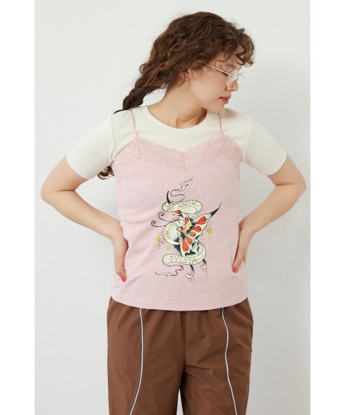 Ed Hardy)レースキャミソール（キャミソール）｜RODEO CROWNS WIDE