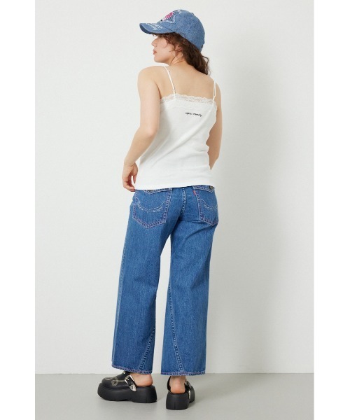 RODEO CROWNS WIDE BOWL（ロデオクラウンズワイドボウル）の「(Ed Hardy)レースキャミソール（キャミソール・レディース・ブラウン/ブラック/ライトピンク/オフホワイト・FREE）」の7枚目の写真