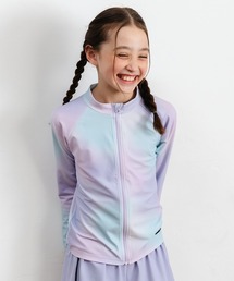  J.J camp（ジェイジェイキャンプ）の「UVカットフルジップラッシュガード ジップガード付き（ラッシュガード）」