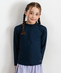  J.J camp（ジェイジェイキャンプ）の「UVカットフルジップラッシュガード ジップガード付き（ラッシュガード）」