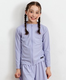  J.J camp（ジェイジェイキャンプ）の「UVカットフルジップラッシュガード ジップガード付き（ラッシュガード）」