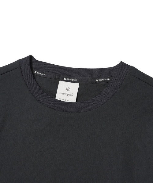 Snow Peak(スノーピーク)の「Snow Peak / Minute Women's String S/S T-Shirt ミニッツ ストリング S/S Tシャツ レディース 海外限定(Tシャツ/カットソー・レディース・グレー/ダークネイビー/ブラック・S/M/L)」の14枚目の写真