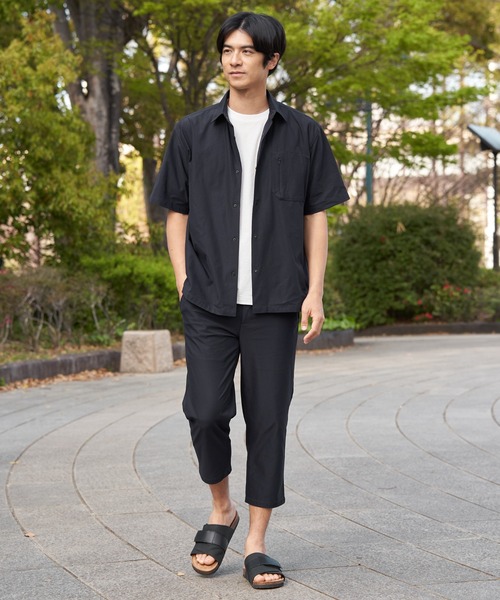 ikka(イッカ)の「【MonoMax × 小泉孝太郎】GOKU楽 AIRクロップドパンツ「小泉孝太郎さん着用モデル」(その他パンツ・メンズ・チャコール/ネイビー/ベージュ/グレー・S/M/L/XL)」の9枚目の写真