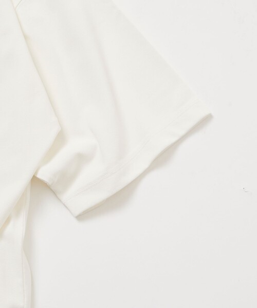 FREAK'S STORE（フリークスストア）の「限定展開 Drymix(R)/ドライミックス リラックスフィット ヘンリーネック Tシャツ/速乾/UVカット（Tシャツ/カットソー・メンズ・ネイビー/ホワイト/チャコールグレー/アッシュグレー/ブラック・SMALL/MEDIUM/LARGE）」の8枚目の写真