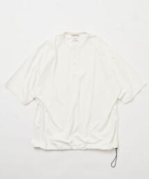 限定展開 Drymix(R)/ドライミックス リラックスフィット ヘンリーネック Tシャツ/速乾/UVカット