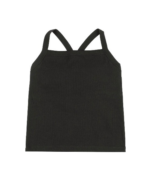 ALEXIA STAM（アリシアスタン）の「Crisscross Back Camisole /パッドinクロスバックキャミ（キャミソール・レディース・ブラウン/グレー/ブラック・S/M/L）」の18枚目の写真