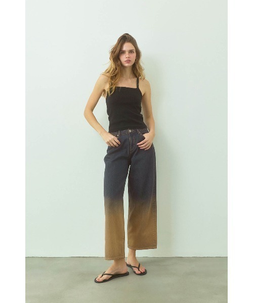 ALEXIA STAM（アリシアスタン）の「Crisscross Back Camisole /パッドinクロスバックキャミ（キャミソール・レディース・ブラウン/グレー/ブラック・S/M/L）」の4枚目の写真