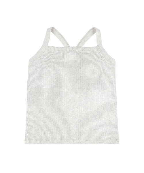 ALEXIA STAM（アリシアスタン）の「Crisscross Back Camisole /パッドinクロスバックキャミ（キャミソール・レディース・ブラウン/グレー/ブラック・S/M/L）」の22枚目の写真