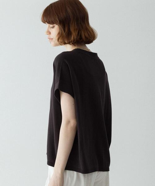 URBAN RESEARCH Sonny Label（アーバンリサーチサニーレーベル）の「クールミストフレンチニットカーディガン（カーディガン/ボレロ・レディース・ブラック/グレー系その他/ライトグレー・FREE）」の5枚目の写真