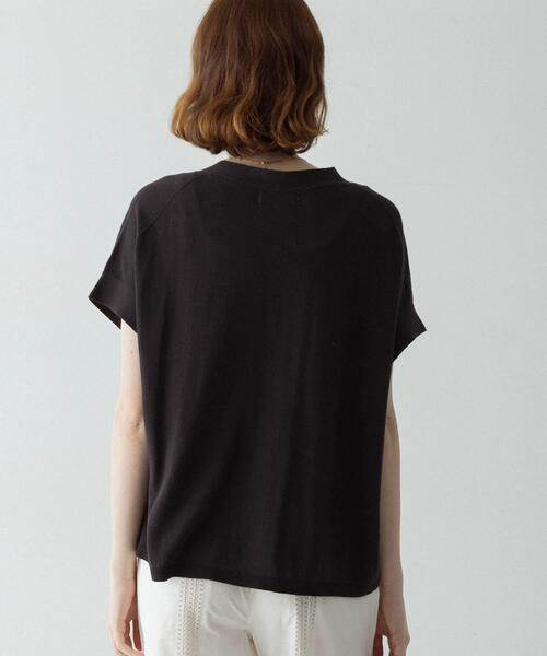 URBAN RESEARCH Sonny Label（アーバンリサーチサニーレーベル）の「クールミストフレンチニットカーディガン（カーディガン/ボレロ・レディース・ブラック/グレー系その他/ライトグレー・FREE）」の6枚目の写真