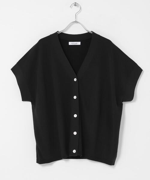 URBAN RESEARCH Sonny Label（アーバンリサーチサニーレーベル）の「クールミストフレンチニットカーディガン（カーディガン/ボレロ・レディース・ブラック/グレー系その他/ライトグレー・FREE）」の10枚目の写真