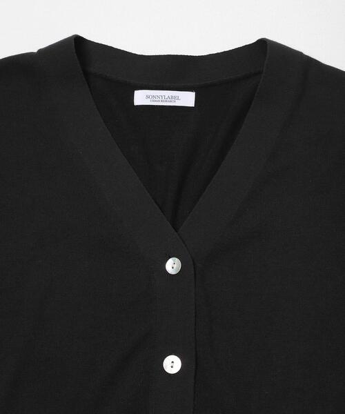URBAN RESEARCH Sonny Label（アーバンリサーチサニーレーベル）の「クールミストフレンチニットカーディガン（カーディガン/ボレロ・レディース・ブラック/グレー系その他/ライトグレー・FREE）」の11枚目の写真