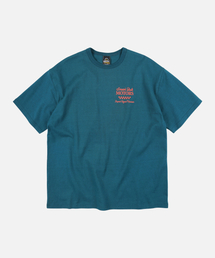 SCRATCH BUILT MOTORS HALF TEE _ TEAL