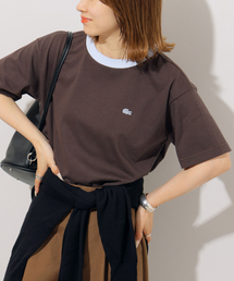 《追加》別注【LACOSTE/ラコステ】リンガーTシャツ