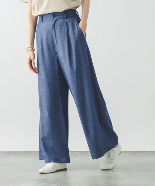 GLOBAL WORK(グローバルワーク)の「デニムライクパンツ/636574(その他パンツ・レディース・ブルー/サックスブルー/ブラック・LARGE/MEDIUM/SMALL)」の7枚目の写真