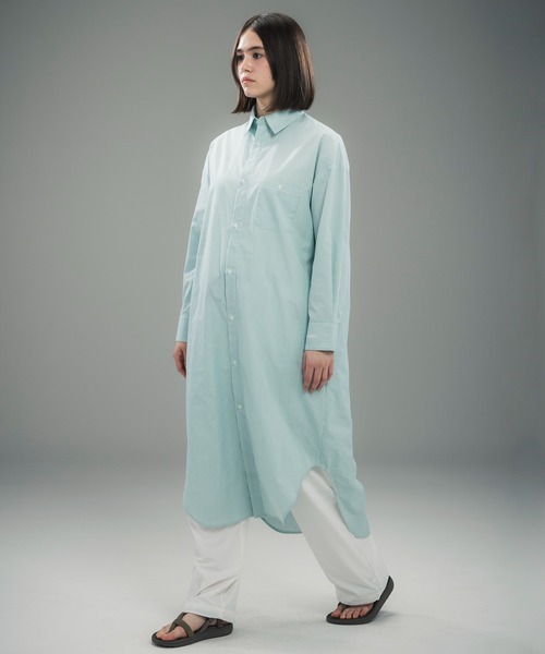 phenix(プラスフェニックス)ROUND HEM SHIRT DRESS / ラウンドヘム