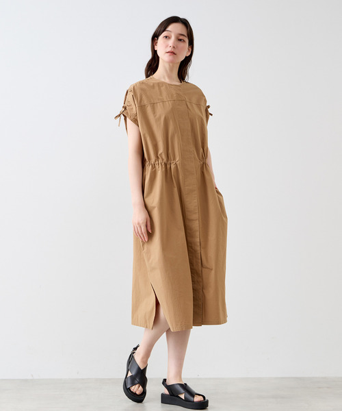 LOGEMENT DE CLAIRE（ロジュモンドクレール）の「タイプライターシャツワンピース（ワンピース・レディース・イエロー系その他/ライトグレー/ブラウン・FREE）」の20枚目の写真