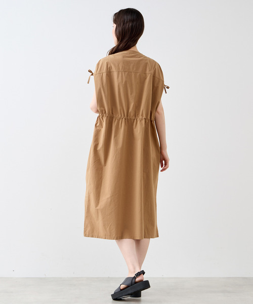 LOGEMENT DE CLAIRE（ロジュモンドクレール）の「タイプライターシャツワンピース（ワンピース・レディース・イエロー系その他/ライトグレー/ブラウン・FREE）」の17枚目の写真