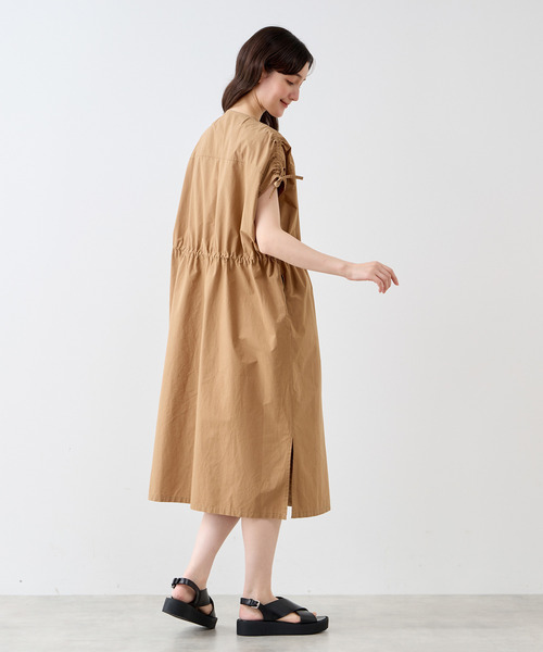 LOGEMENT DE CLAIRE（ロジュモンドクレール）の「タイプライターシャツワンピース（ワンピース・レディース・イエロー系その他/ライトグレー/ブラウン・FREE）」の15枚目の写真