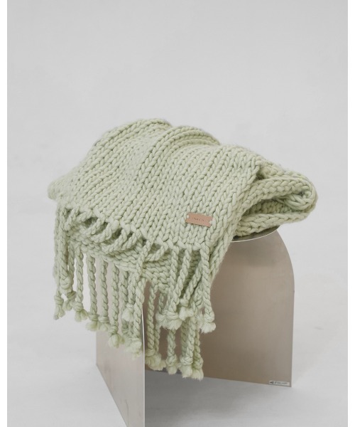 TODAYFUL(トゥデイフル)の「Lowgauge Volume Muffler(マフラー・レディース・チョコ/ラベンダー/サンドベージュ/ライトグリーン・FREE)」の18枚目の写真