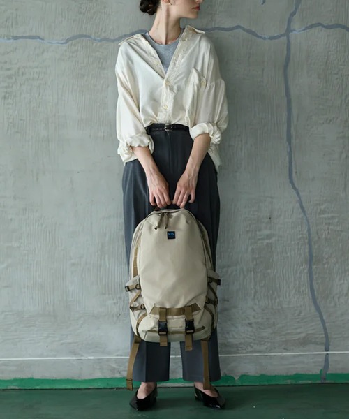 MIS(エムアイエス)の「【MIS】BACKPACK / バックパック(バックパック/リュック・レディース・ブラック/ベージュ・FREE)」の12枚目の写真