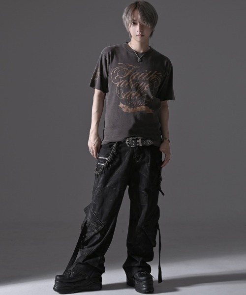 SILVER BULLET(シルバーバレット)の「『SILVER BULLET SELECT AP/シルバーバレットセレクト』スパンリブピグメント加工プリントTEE(Tシャツ/カットソー・メンズ・グレイッシュベージュ/ブラウン/ブラック・L/M)」の14枚目の写真