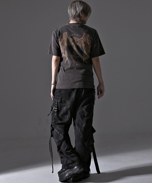 SILVER BULLET(シルバーバレット)の「『SILVER BULLET SELECT AP/シルバーバレットセレクト』スパンリブピグメント加工プリントTEE(Tシャツ/カットソー・メンズ・グレイッシュベージュ/ブラウン/ブラック・L/M)」の15枚目の写真