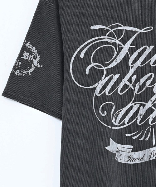 SILVER BULLET(シルバーバレット)の「『SILVER BULLET SELECT AP/シルバーバレットセレクト』スパンリブピグメント加工プリントTEE(Tシャツ/カットソー・メンズ・グレイッシュベージュ/ブラウン/ブラック・L/M)」の9枚目の写真