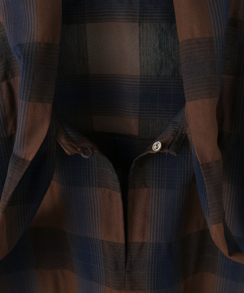 Spick & Span(スピックアンドスパン)の「《追加》オンブレボウタイブラウス(シャツ/ブラウス・レディース・アイボリー/ブラウン・FREE)」の18枚目の写真